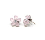 Pink Flower Earring