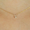 Taurus Zodiac Sign Diamond Necklace