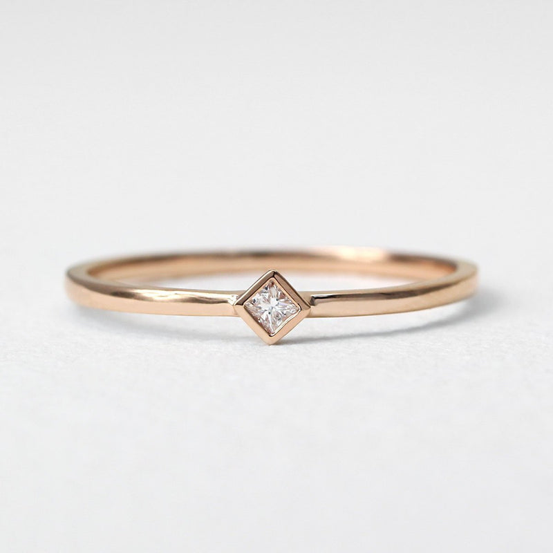 Princess Cut Diamond Ring