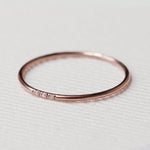 Minimalist Diamond Ring